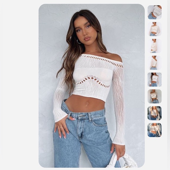 White Fox Boutique Tops - White fox losing sleep long sleeve top